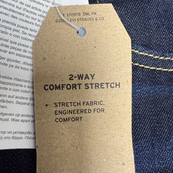 NWT Men's LEVI'S 541 Athletic Fit Dark Wash Stretch Denim Jeans | Size 30 x 32‎ - Picture 10 of 14